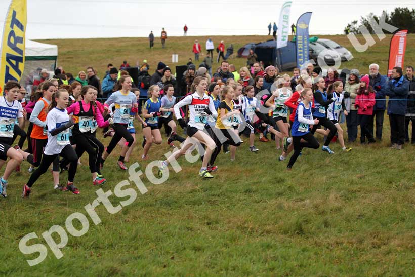 Under-13s girls start
